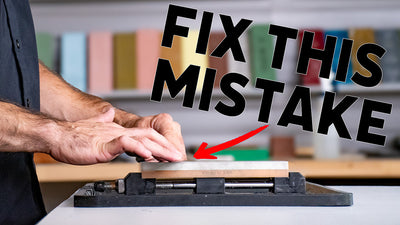 10 Common Beginner Mistakes Sharpening With Water Stones