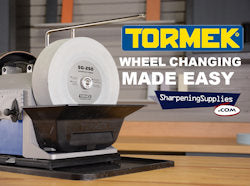 Tormek Tip - Changing The Grindstone - Video