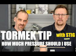 Tormek Tip - How Much Pressure Should I Use? - Video