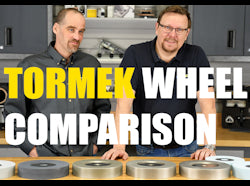 Tormek Wheel Comparison - Video