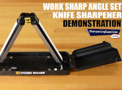 Work Sharp Angle Set Knife Sharpener Demo - Video