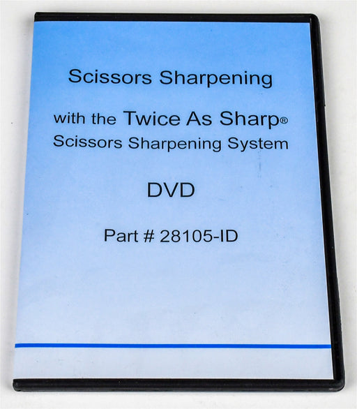 Model 327 General Scissors Sharpening Instructional DVD