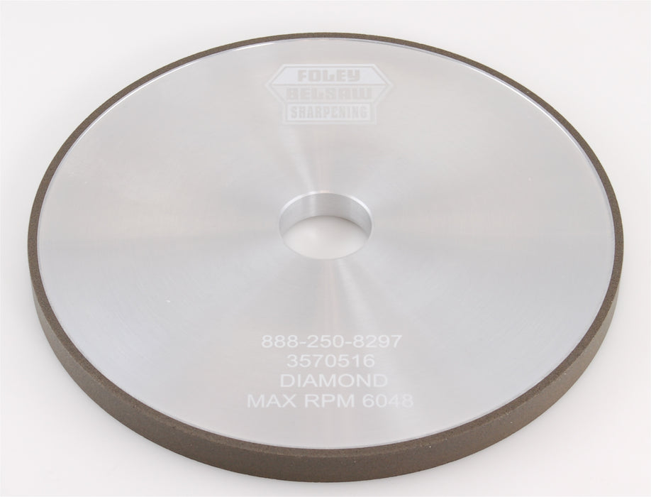 Type 1A1 Grinding Wheel 8" x 1/2" 80 Grit - 1-1/4" Arbor