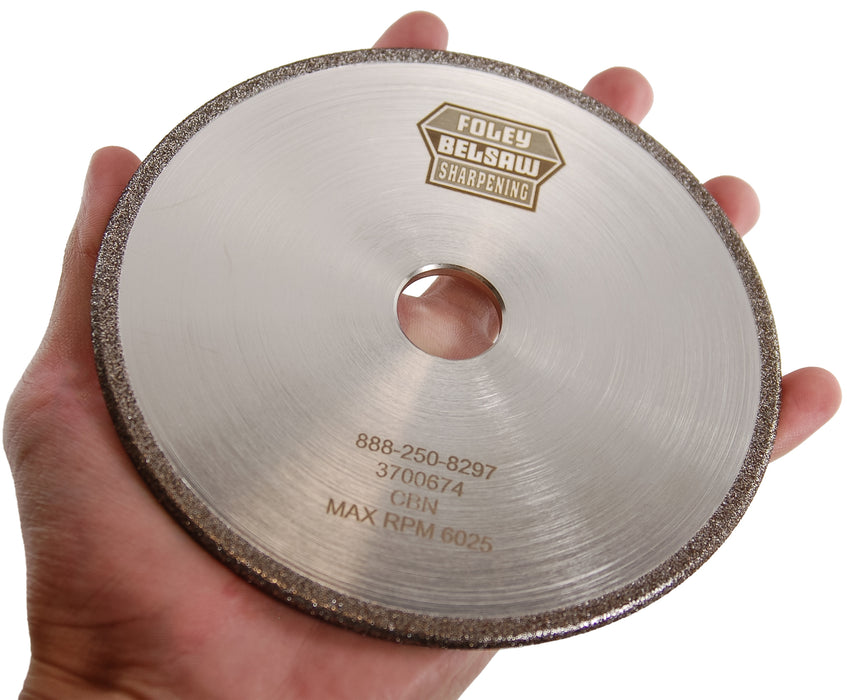 CBN Plated 5-3/4" x 3/16" Chainsaw Grinding Wheel