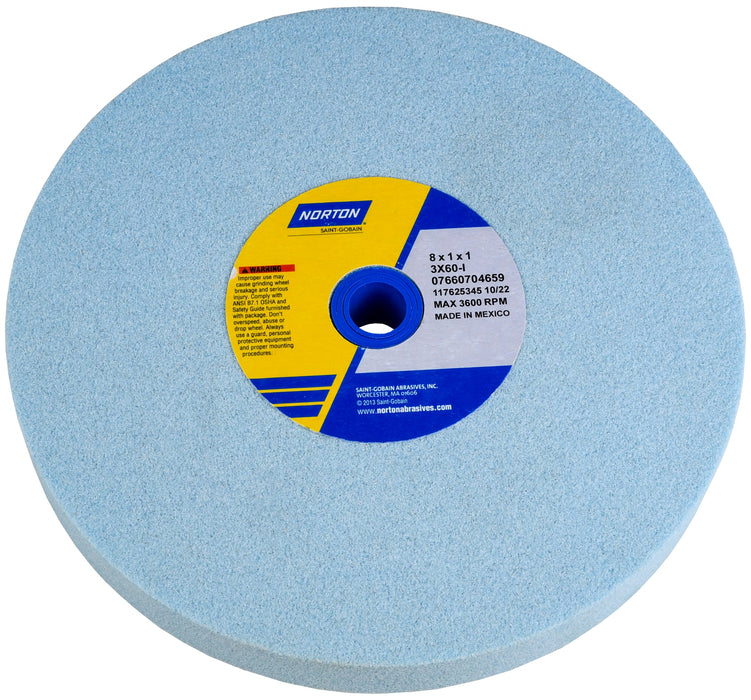 Norton 3X Blue Grinding Wheel I Grade