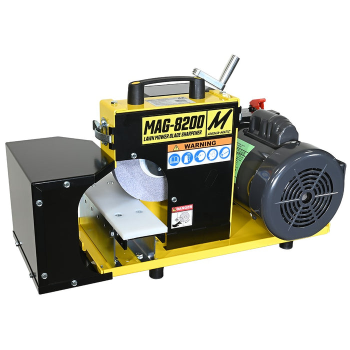 MAG-8200 Lawn Mower Blade Sharpener with Fixed Table 1 HP