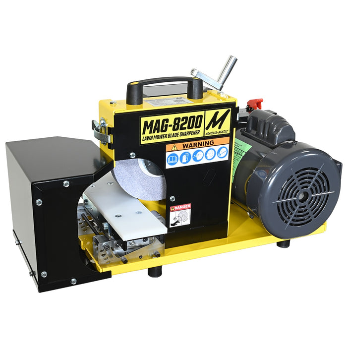 MAG-8200M Univeral Lawn Mower Blade Sharpener with Modular Table 1 HP