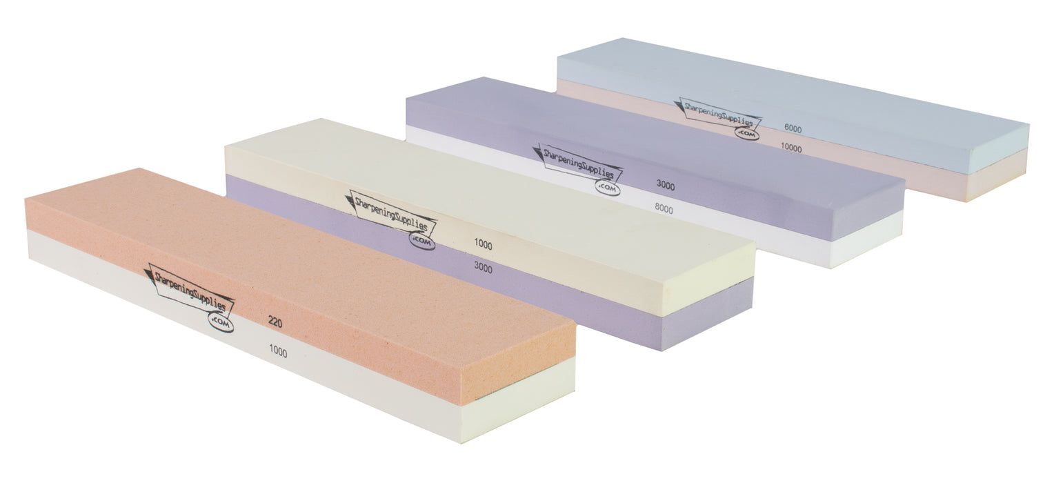 Sharpening Supplies Double-Sided 8" Water Stones