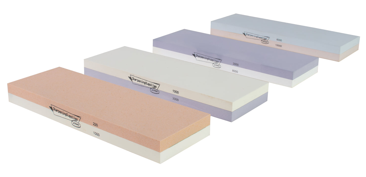 Sharpening Supplies Double-Sided 8" XL Water Stones