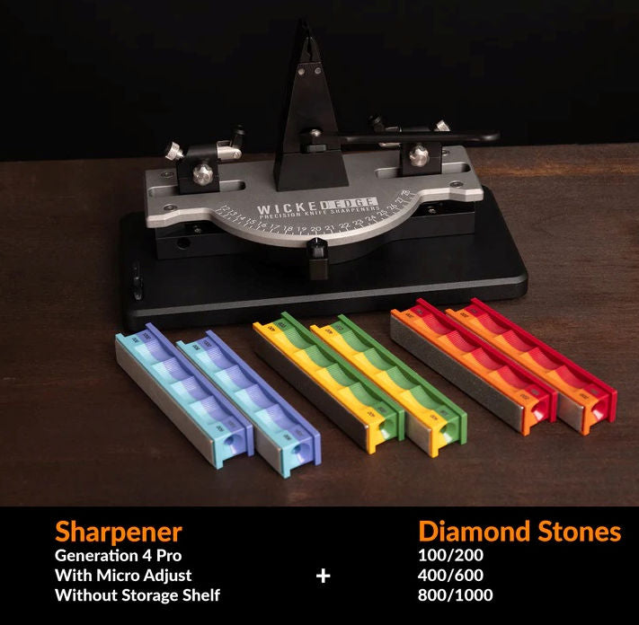 Wicked Edge Generation 4 Pro - With Micro-Adjusts, No Cabinet