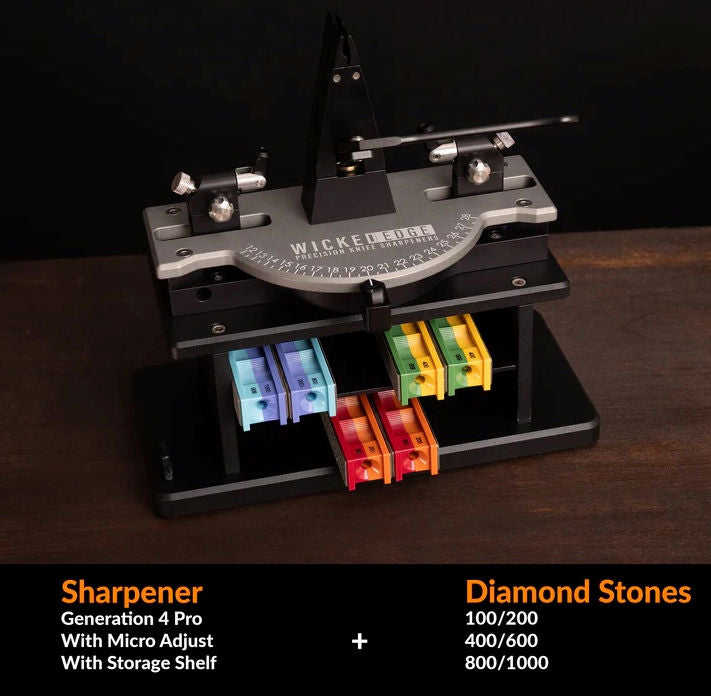 Wicked Edge Generation 4 Pro - With Micro-Adjusts, With Cabinet