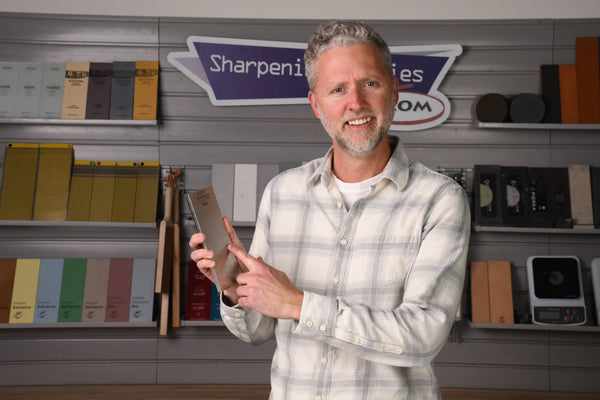 John at Sharpening Supplies Showing DMT Stone