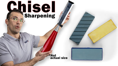 Chisel Sharpening with the Norton Water Stone Kit - Video