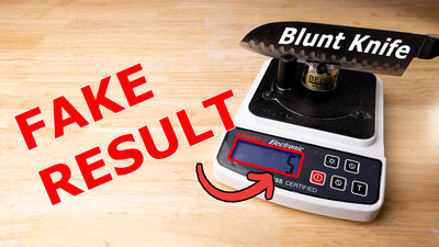 The TRUTH Behind Unreal Knife Sharpness Scores - How to Spot a BESS Score CHEAT - Video