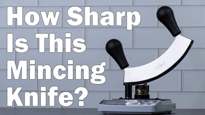 Testing Mincing Knife Sharpness  - Video