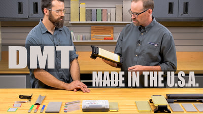 USA Made DMT Diamond Sharpening Stones - Video