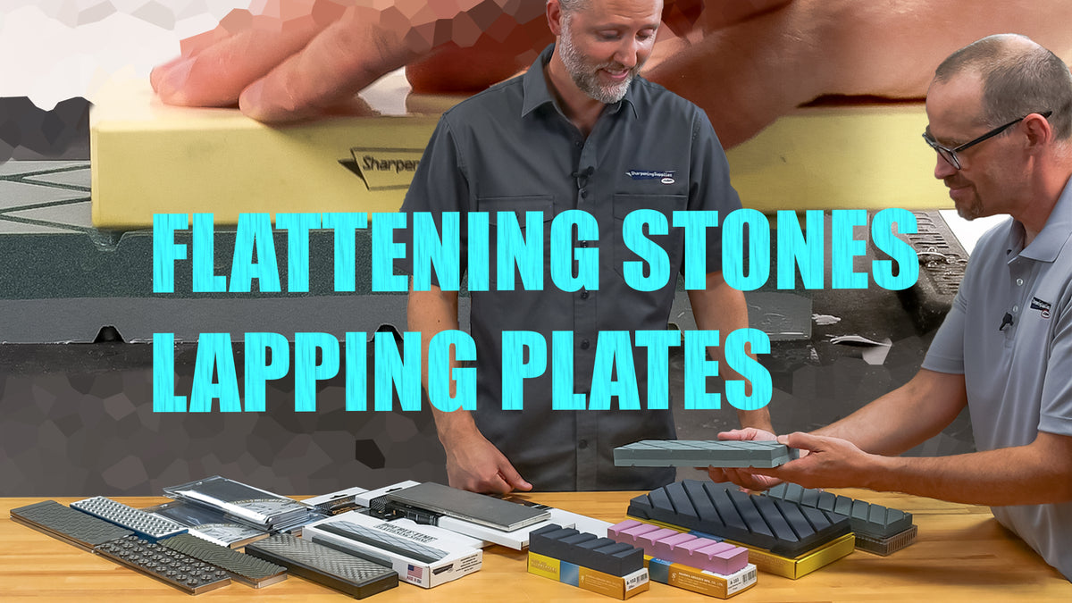 How To Pick a Method to Flatten Your Water Stones Video — Sharpening