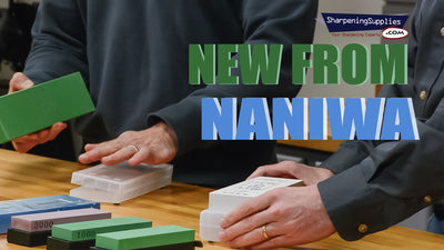 New Naniwa Sharpening Stones - Video