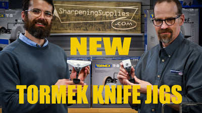 New Tormek Self Centering Jigs - Video