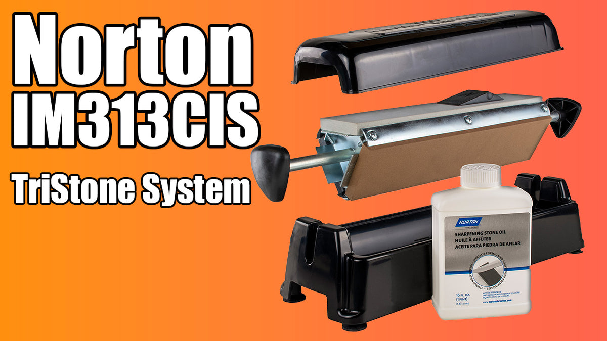 Sharpening on the Norton 313-CIS - Video — Sharpening Supplies