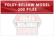 Foley-Belsaw Model 200 Files — Sharpening Supplies