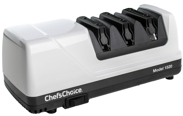 電動包丁研ぎ Chef's Choice Edge Select 120 Chef's Choice Model 1520 AngleSelect Knife Sharpener — Sharpening