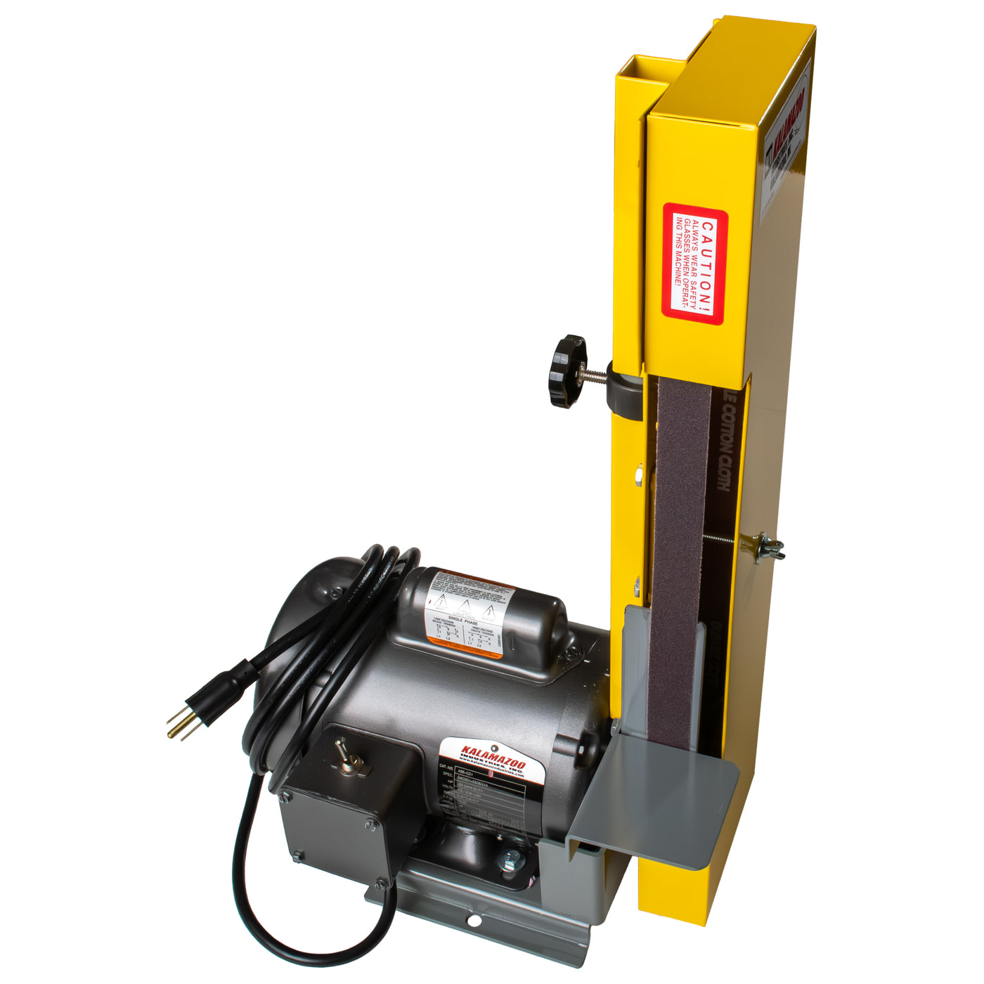 Kalamazoo 1X42 Belt Sharpener with Full Safety Guard — Sharpening Supplies