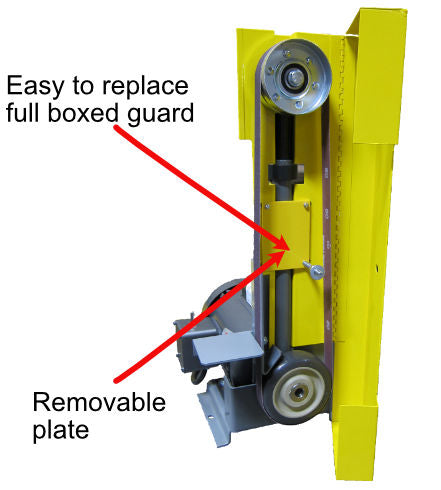 Kalamazoo 1X42 Belt Sharpener with Full Safety Guard