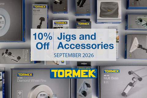 10% Off Tormek Jigs and Accessories - September 2026