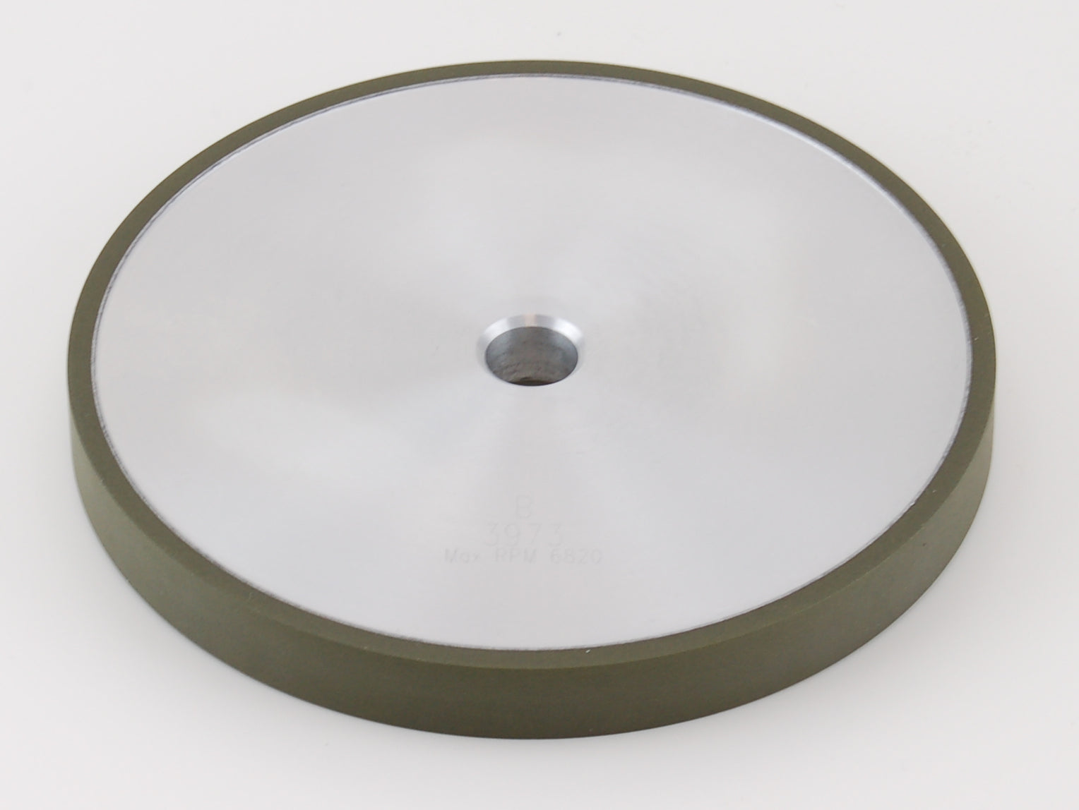 Jikoiuty CBN Grinding Wheel, 6Inch Dia X 1Inch Wide, With 1/2Inch Arbor