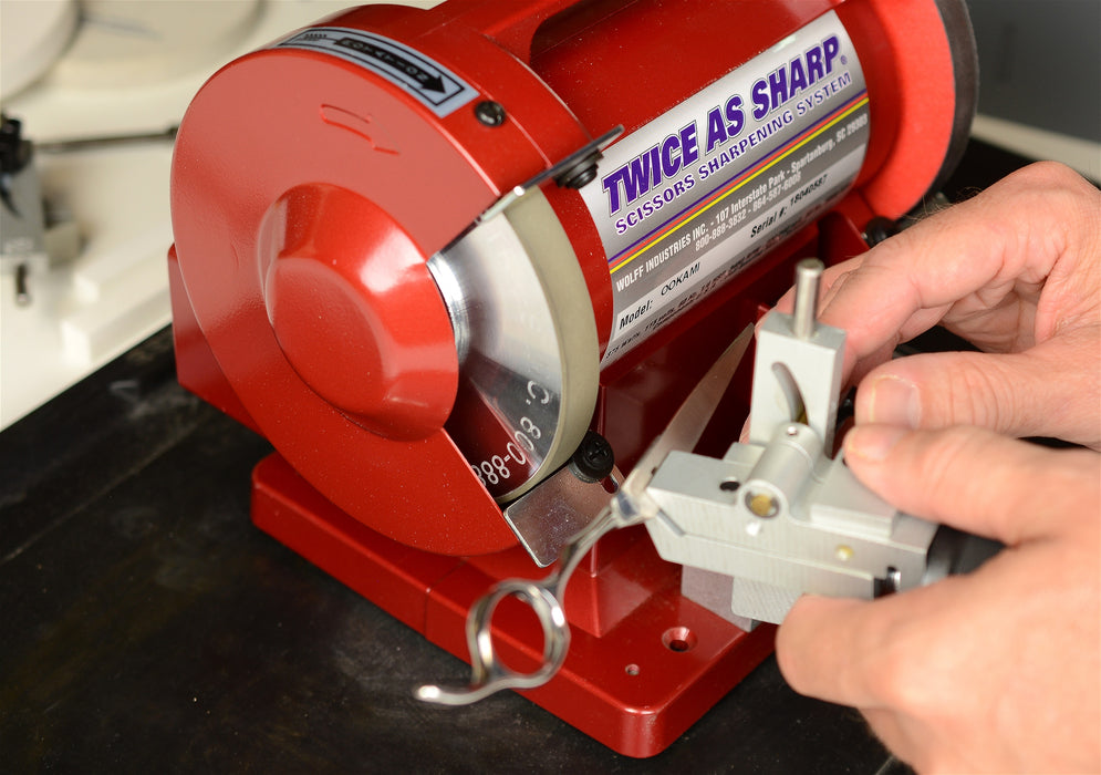 Twice As Sharp Scissor Sharpener Complete PLUS Package