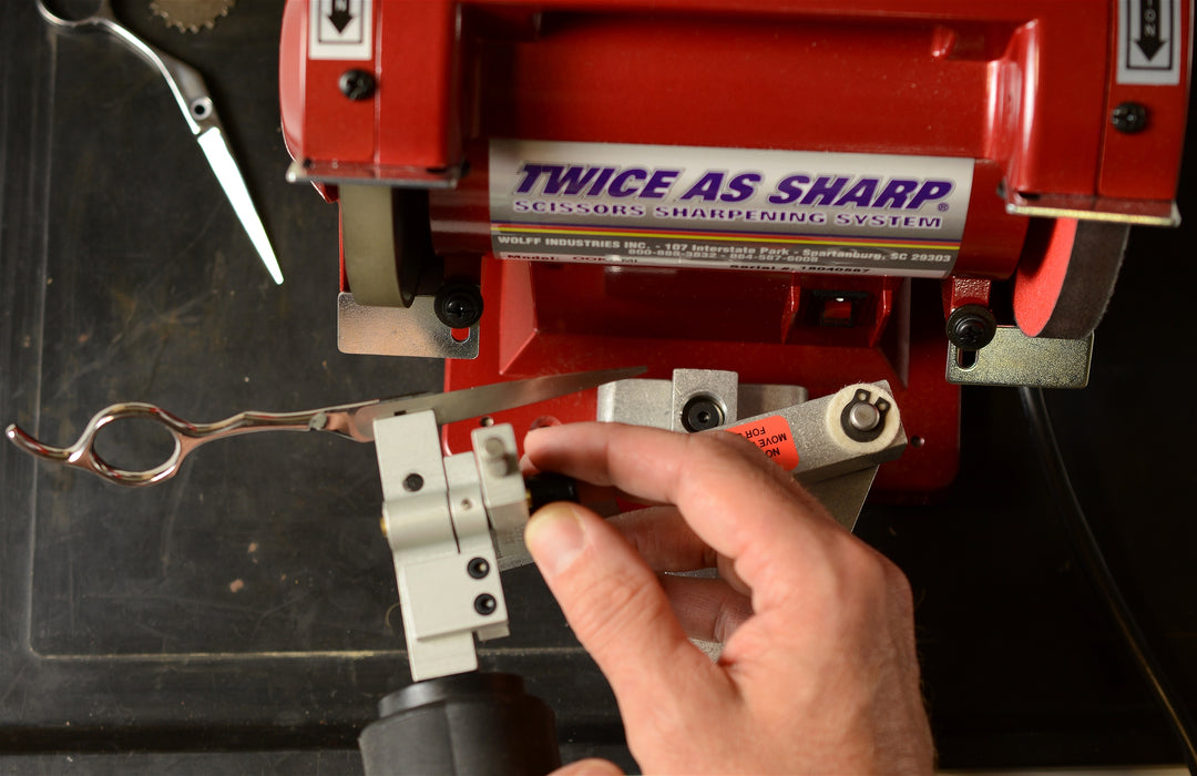 Twice As Sharp Scissor Sharpener Complete PLUS Package