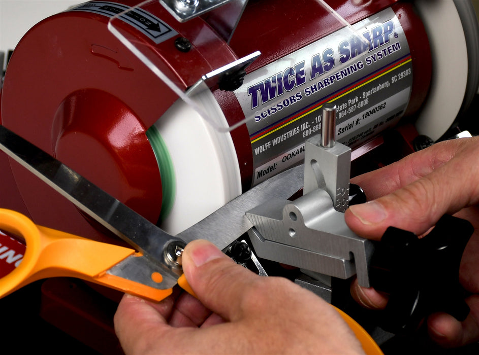 Twice As Sharp Scissor Sharpener Complete PLUS Package