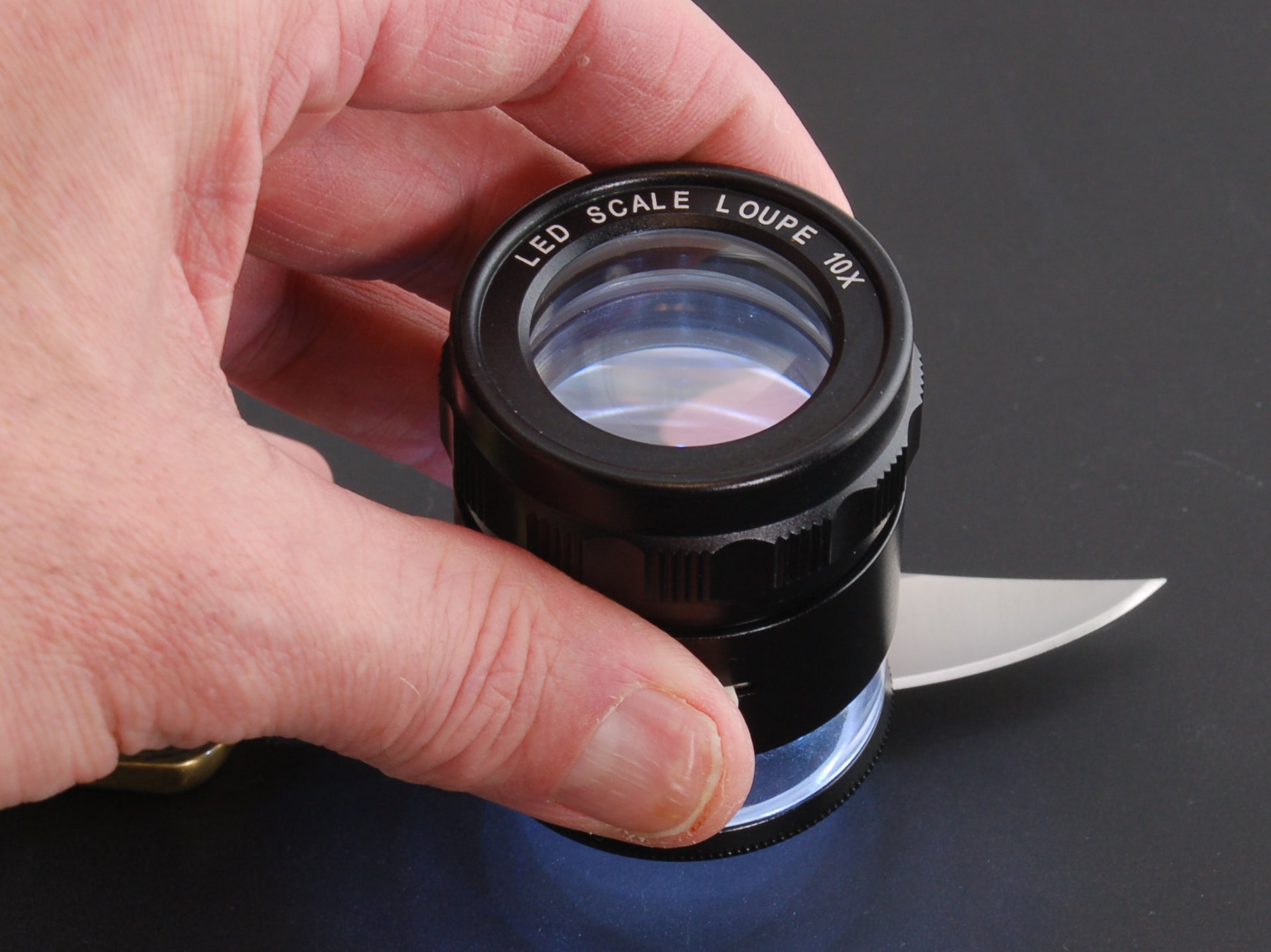 10x LED Measuring Magnifier — Sharpening Supplies