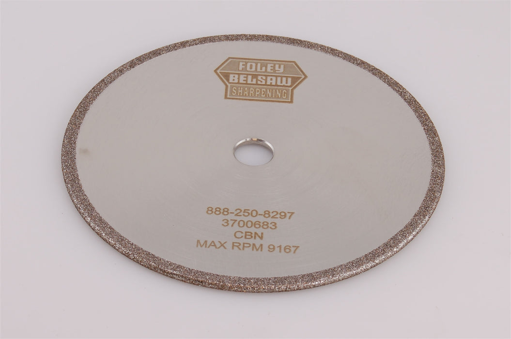 CBN Plated 5" x 1/8" Chainsaw Grinding Wheel