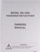 Manual for Foley-Belsaw Models 385 and SR1000