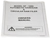Manual for Model SF1000 Automatic Handsaw & Circular Saw Filer
