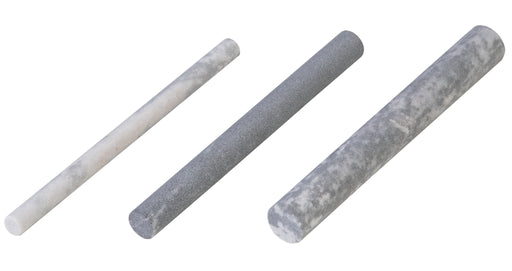 4" Hard Arkansas Round Files