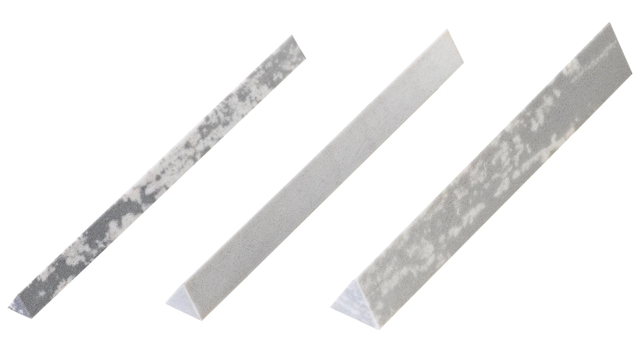 4" Long Hard Arkansas Triangle Files
