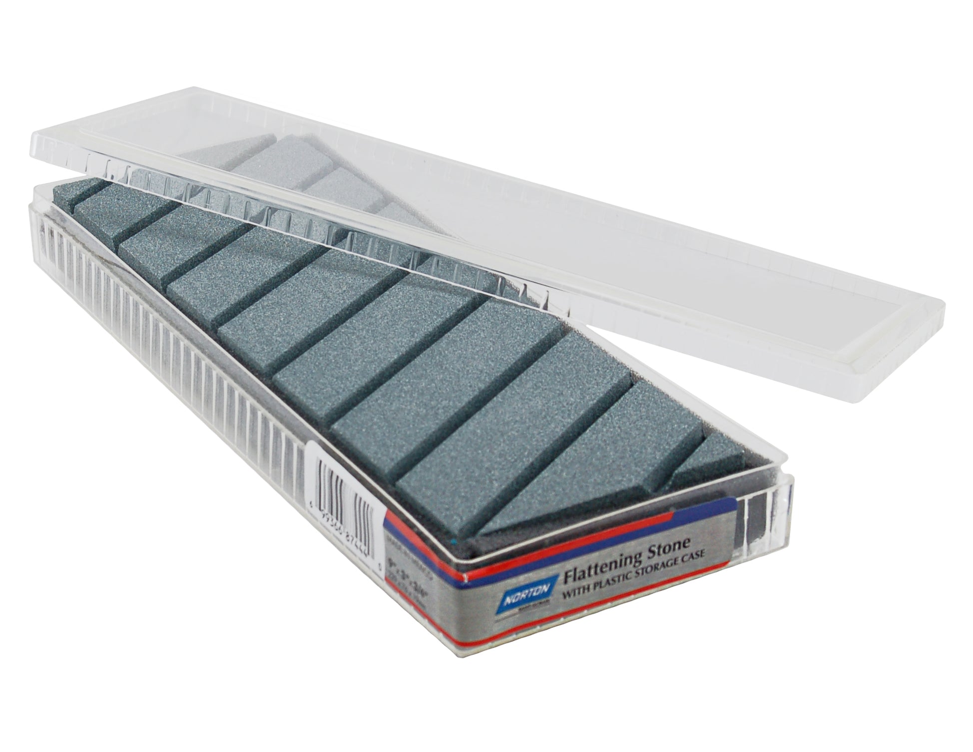 Pierre à Aplatir Double Grain 120/320 POWERTEC – Pour Redresser Les Pierres à Aiguiser, Rainures Diamant, 20,3 X 7,6 Cm - 1