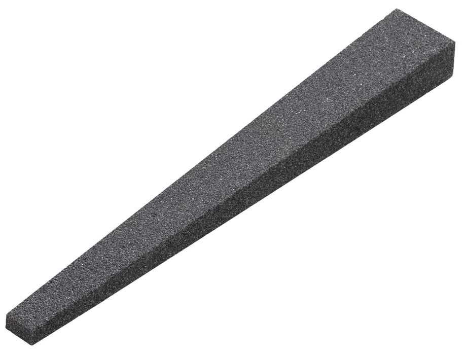 Silicon Carbide Silversmiths' Flat Double Tapered Stone 4" x 1/2"-1/4" x 5/16"-1/8"