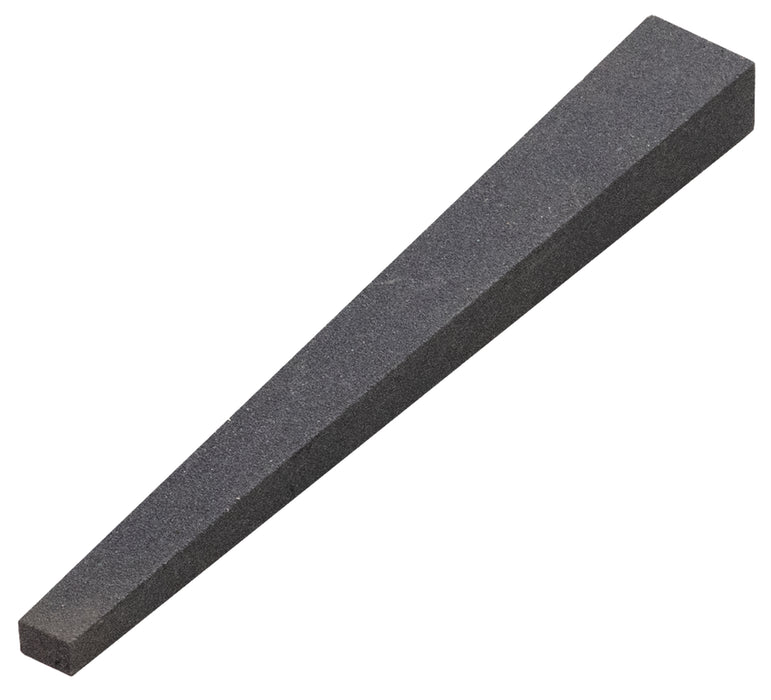 Silicon Carbide Silversmiths' Flat Double Tapered Stone 4" x 1/2"-1/4" x 5/16"-1/8"