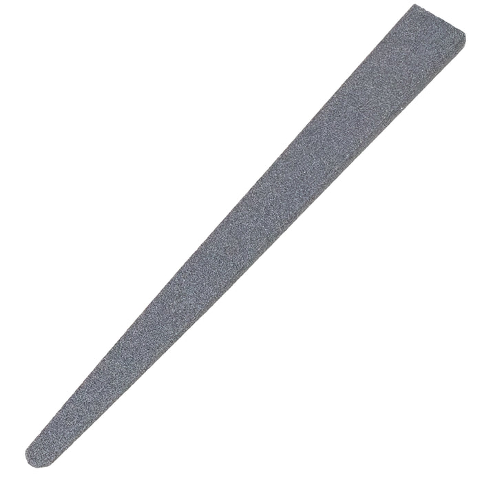 Silicon Carbide Silversmiths' Oval Double Tapered Stone 4" x 1/2"-3/16" x 3/16"-1/16"