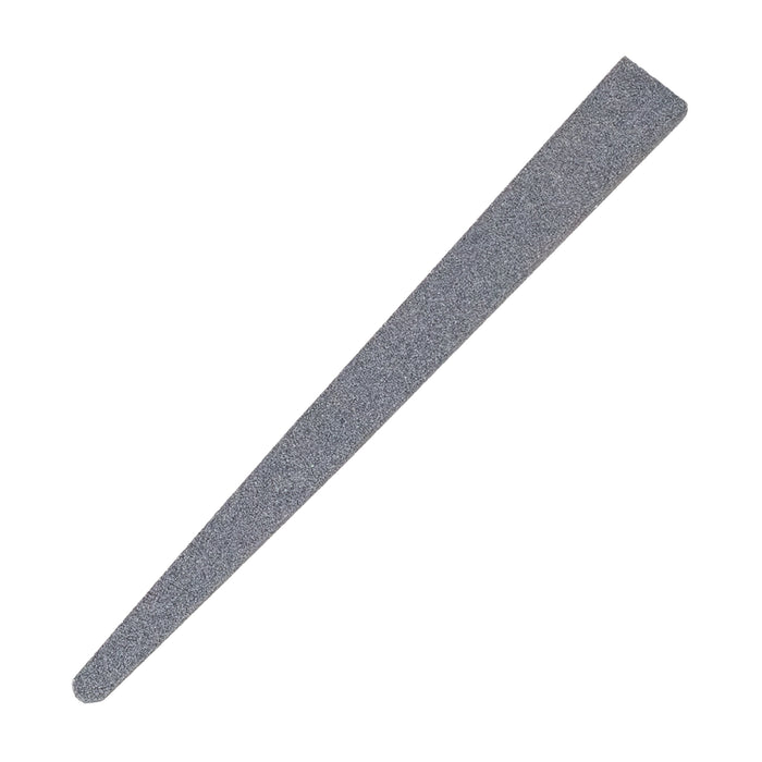 Silicon Carbide Silversmiths' Oval Double Tapered Stone 4" x 3/8"-3/16" x 1/8"-1/16"