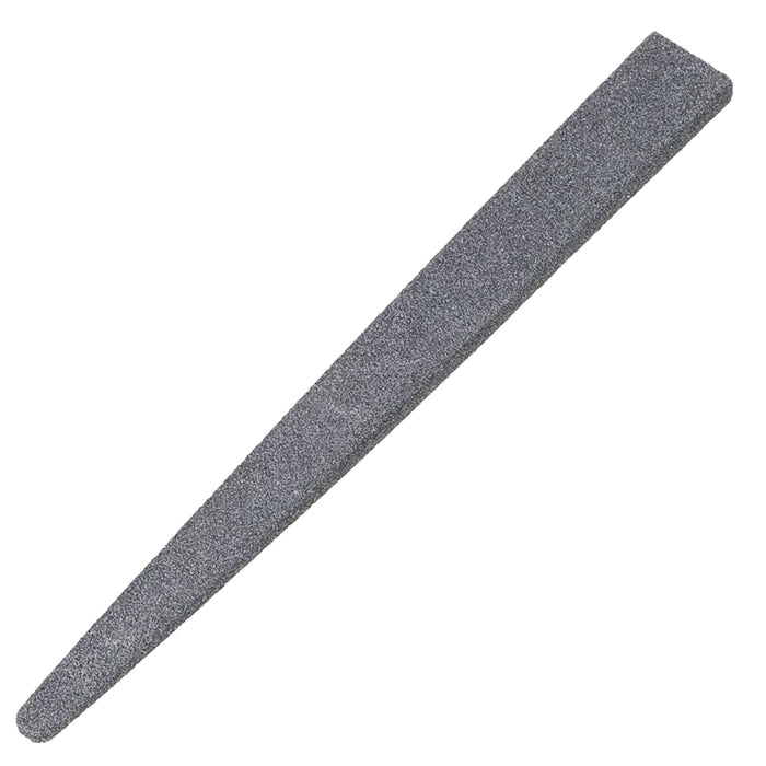 Silicon Carbide Silversmiths' Oval Double Tapered Stone 4" x 1/2"-3/16" x 3/16"-1/16"