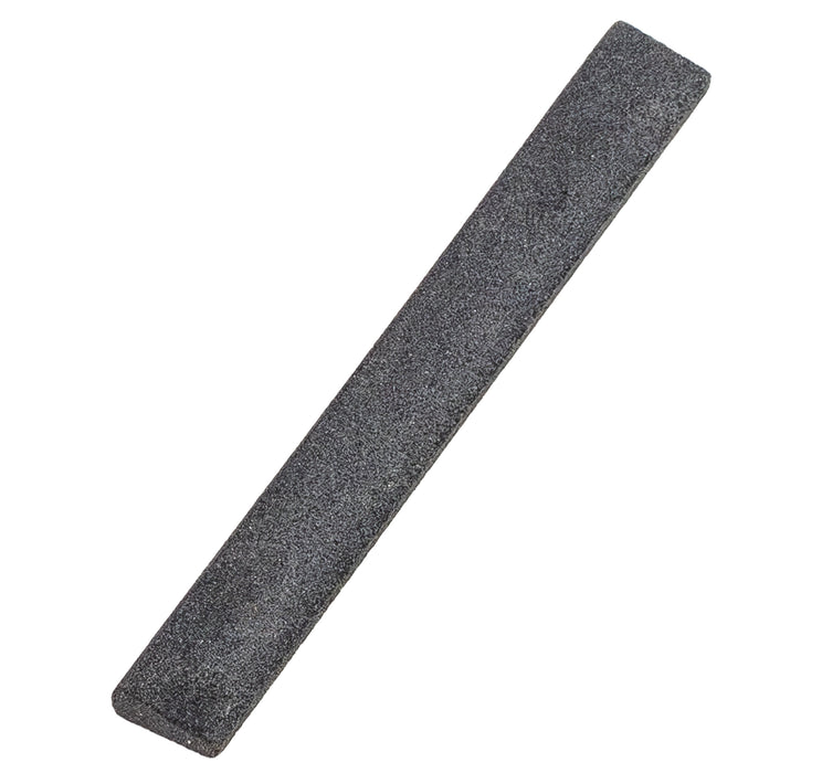 Silicon Carbide Silversmiths' Oval Double Tapered Stone 4" x 7/16" x 3/16"-1/8"