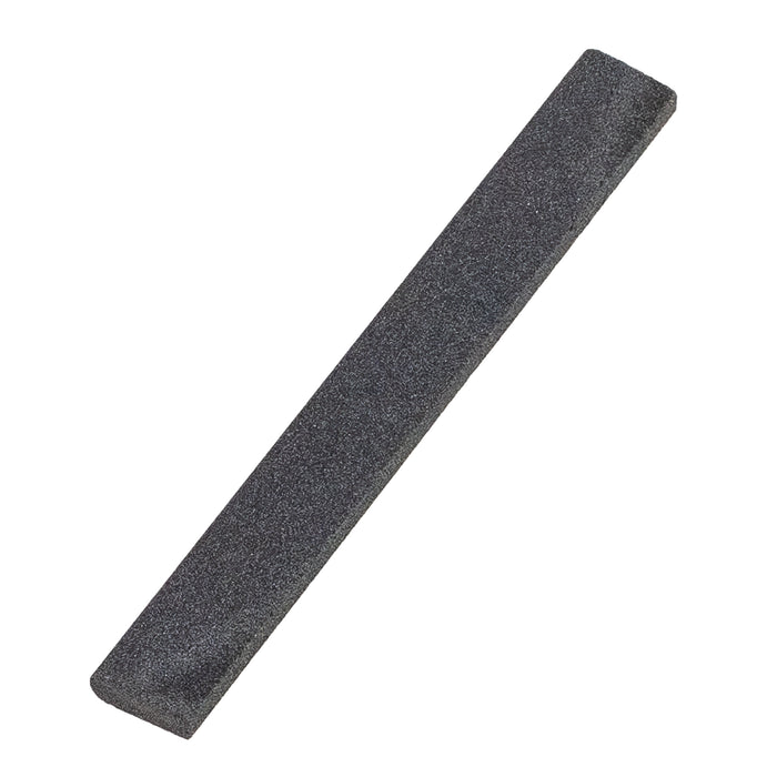 Silicon Carbide Silversmiths' Oval Double Tapered Stone 4" x 7/16" x 3/16"-1/8"