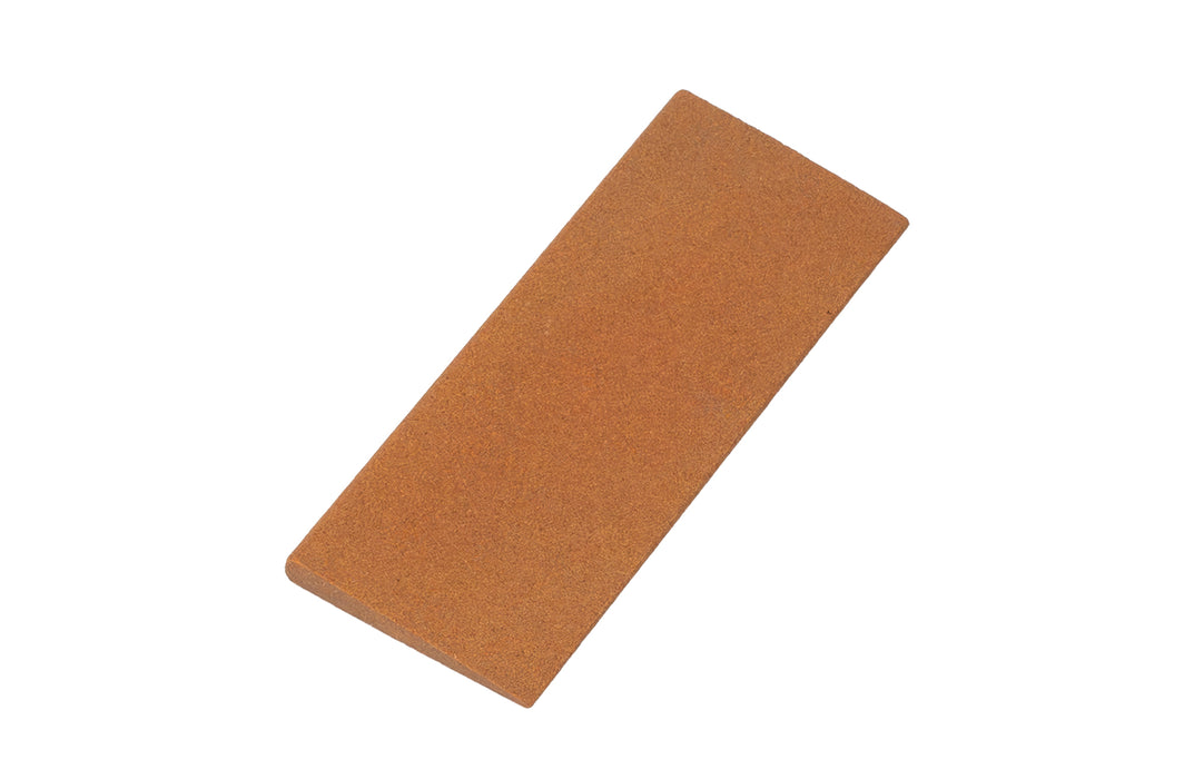 Aluminum Oxide Round Edge Slip Stone 4 1/2" x 1 3/4" x 1/4"-1/16"