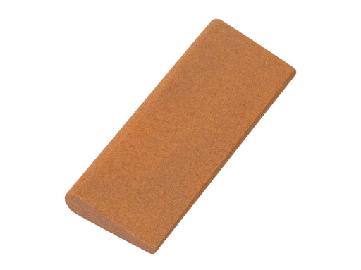 Aluminum Oxide Round Edge Slip Stone 4 1/2" x 1 3/4" x 1/2" - 3/16"