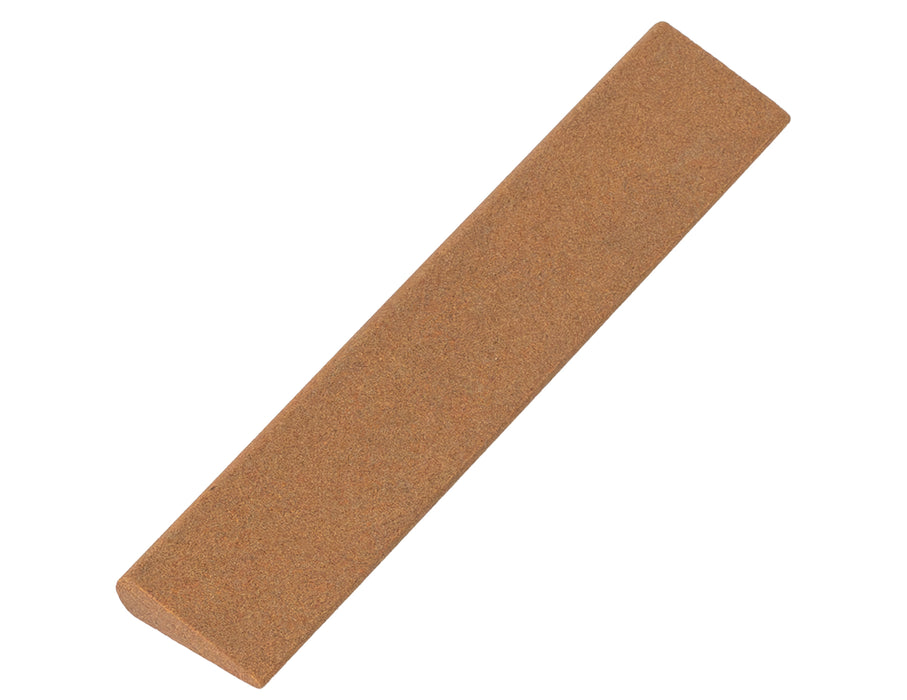 Aluminum Oxide Round Edge Slip Stone 5" x 1" x 5/16" - 3/32"